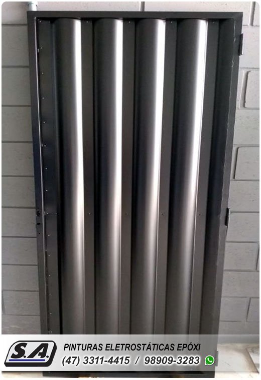 pintura eletrostática gaspar ilhota tijucas portão portões de garagem ferro portas grades metal esquadria de aluminio preço barata
